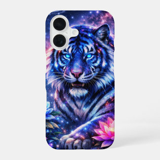Celestial Tiger of the Cosmos iPhone 16 Case