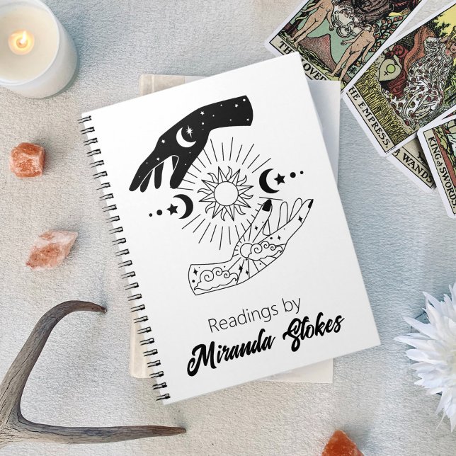 Celestial Trendy Sun & Moon Hands Tarot Journal (Celestial Trendy Sun & Moon Hands Tarot Journal)