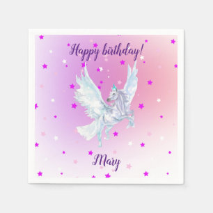 Celestial Unicorn Napkin