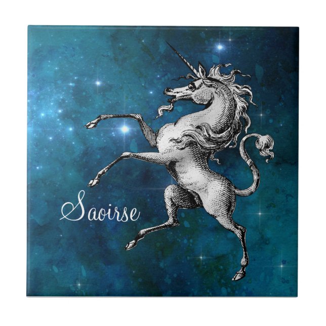 Celestial Unicorn Tile (Front)