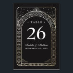 Celestial Union Wedding Table Number Cards<br><div class="desc">Celestial Union Wedding Table Number Cards.

These table cards are one piece of the Celestial Union Wedding Collection at the Zebra Press store.</div>