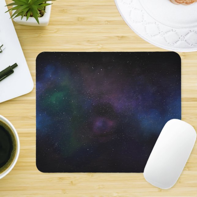 Celestial Veil Nebula Galaxy Starfield Cosmic Mouse Mat (Creator Uploaded)