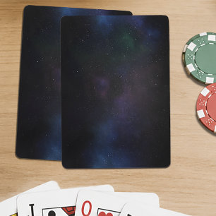 Celestial Veil Nebula Galaxy Starfield Cosmic Playing Cards