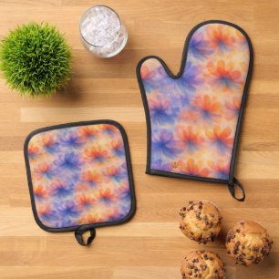 Celestial Veil Oven Mitt & Pot Holder Set