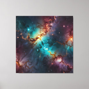 Celestial Veins Canvas Print