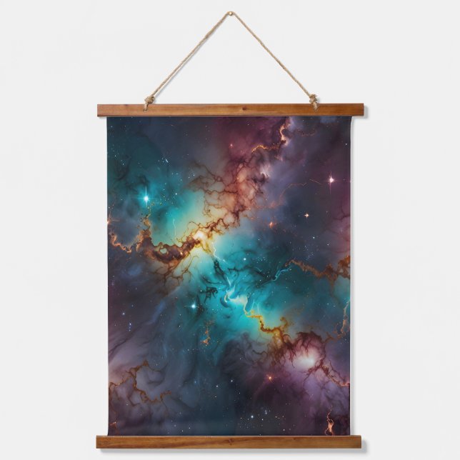 Celestial Veins Hanging Tapestry (Front)