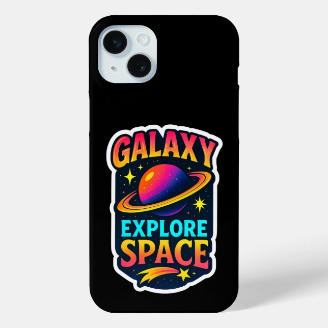 Celestial Vibes in Electric Orbit Case-Mate iPhone Case (Back)