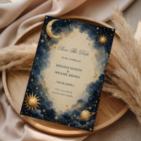 Celestial Vintage Romantic Cosmic