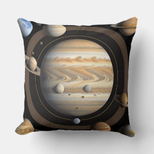 Celestial Visualisation of the Solar System Cushion