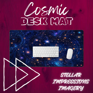 Celestial Vortex Desk Mat