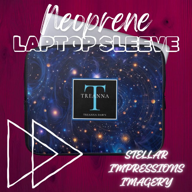 Celestial Vortex Laptop Sleeve (Creator Uploaded)