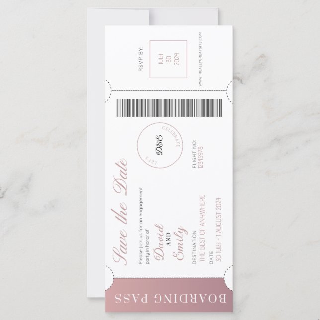 Celestial Voyage: David & Emily's Enchanting Dusty (Front)