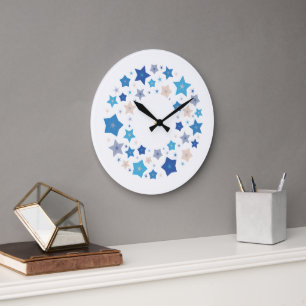 Celestial Waltz Large Clock