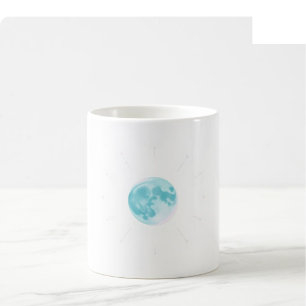 Celestial Watercolor Mug - Teal & Violet