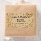 Celestial Wedding Sun and Moon Design