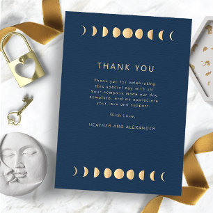 Celestial Wedding Thank You Card