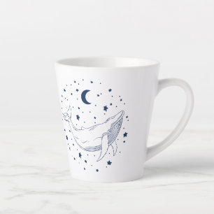 Celestial Whale Latte Mug