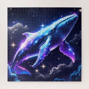Celestial Whale Odyssey – 星海を翔ける神秘の鯨 Jigsaw Puzzle
