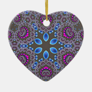 Celestial Whirl Ceramic Tree Decoration
