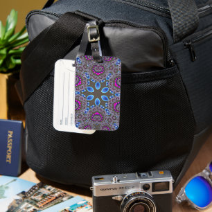 Celestial Whirl Luggage Tag