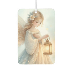 Celestial Winter Angel Lantern of Comfort Car Air Freshener