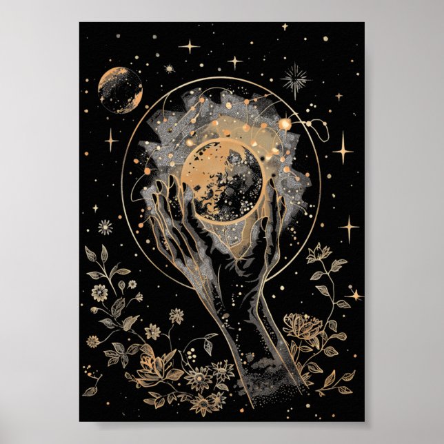 Celestial Witch's Garden Poster (Front)