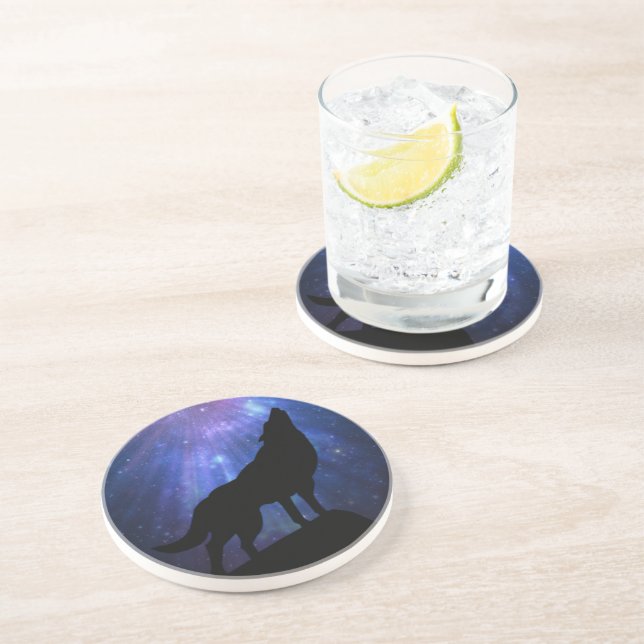 Celestial Wolf Coaster (Side)