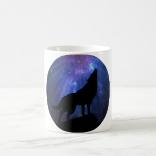 Celestial Wolf Coffee Mug