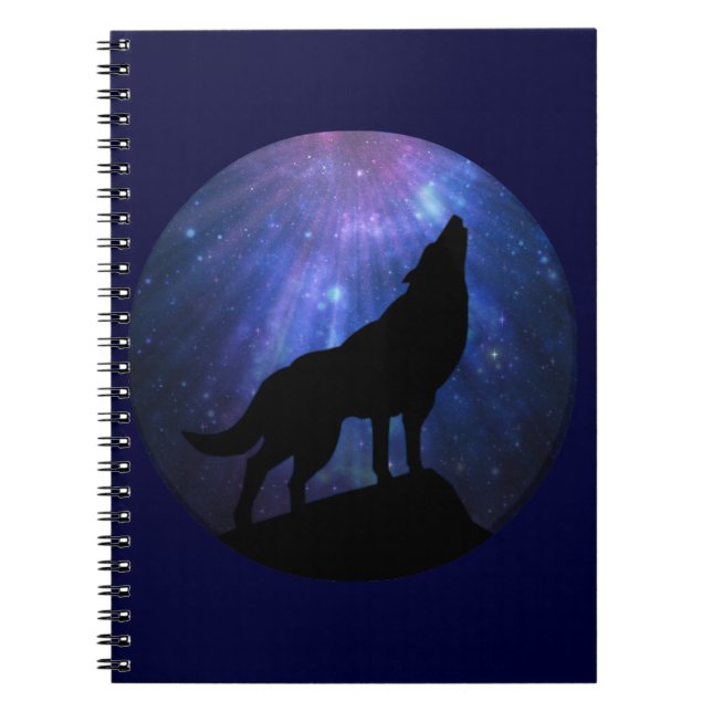 Celestial Wolf Notebook (Front)