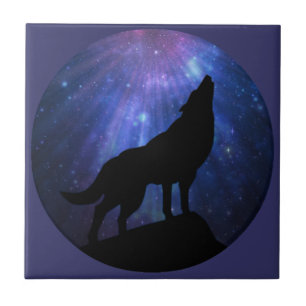 Celestial Wolf Tile