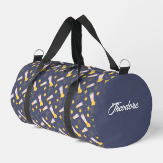 Celestial Wonders Personalised Duffle Bag