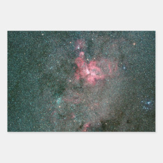 Celestial wrapping paper - 3 sheets, 3 designs