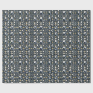 Celestial Yin Yang Mandala Design Pattern Art Wrapping Paper