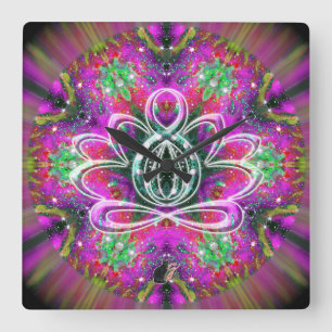 Celestial Zen Lotus Clock