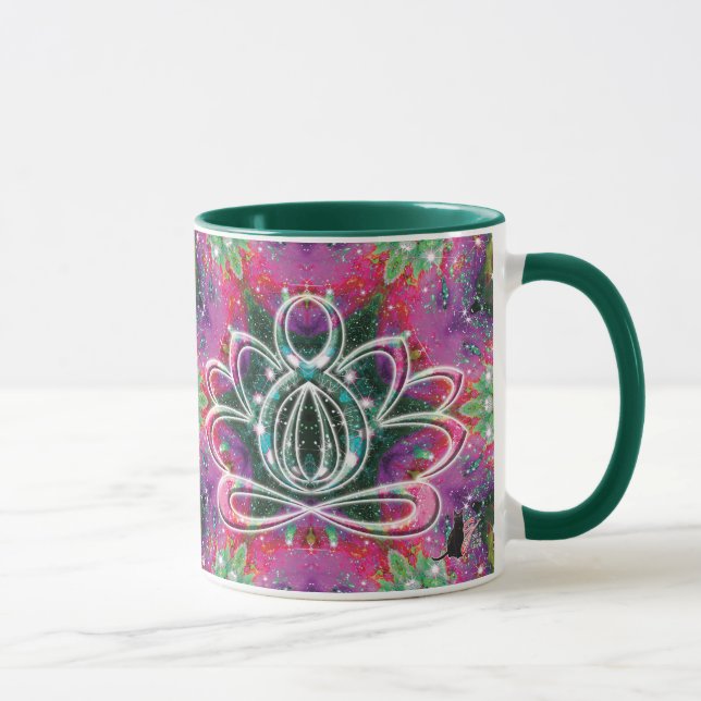 Celestial Zen Lotus Mug (Right)