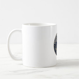 Celestial Zodiac Cat Cute Cat T-Shirt Design - Cel Coffee Mug
