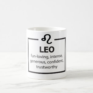 Celestial Zodiac Sign Mug/Leo Traits Coffee Mug