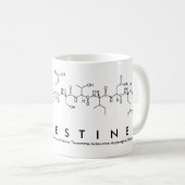 Célestine peptide name mug (Front Right)