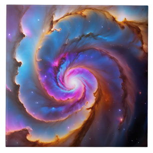 “Celestium” - Nebula and Galaxies Tile