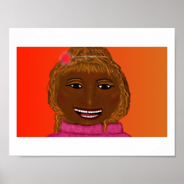 Celia Cruz Painting Poster (Front)