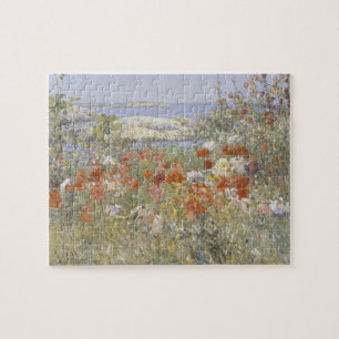 Celia Thaxter's Garden by Childe Hassam Jigsaw Puzzle