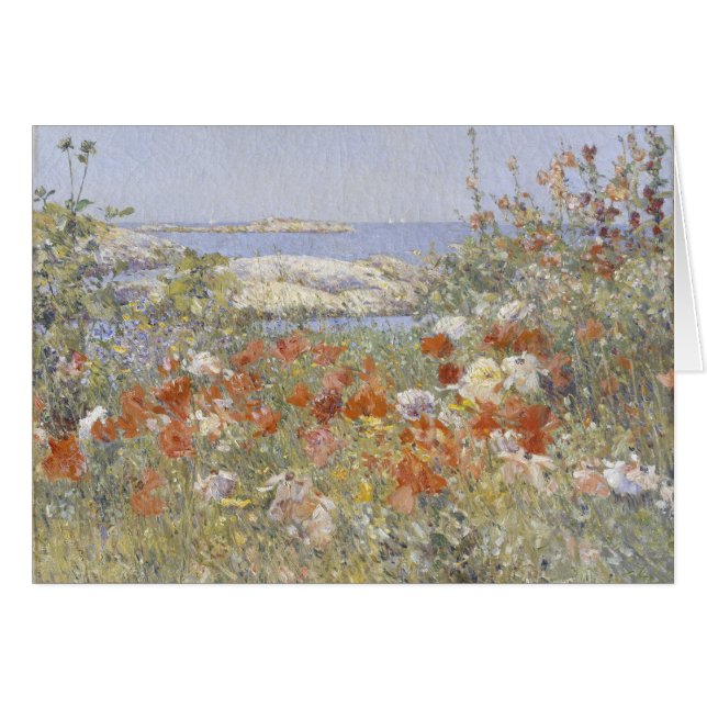 Celia Thaxter's Garden by Frederick Childe Hassam (Front Horizontal)
