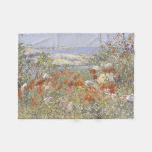 Celia Thaxter's Garden by Frederick Childe Hassam Fleece Blanket