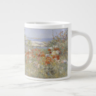 Celia Thaxter's Garden by Frederick Childe Hassam Large Coffee Mug
