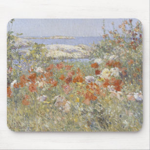Celia Thaxter's Garden by Frederick Childe Hassam Mouse Mat