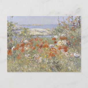 Celia Thaxter's Garden by Frederick Childe Hassam Postcard