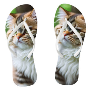 Celia The Fully Persian Cat, Flip Flops