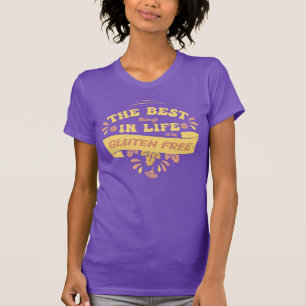 Celiac Coeliac Gluten Free Quote Funny T-Shirt
