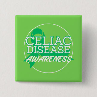 Celiac Disease Awareness 2026 15 Cm Square Badge