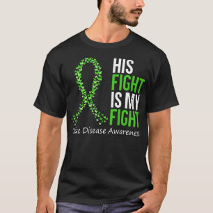 Celiac Disease Awareness His Fight Is My Fight Gr T-Shirt